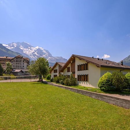 Chalet Primula Penthouse Wengen Exterior foto