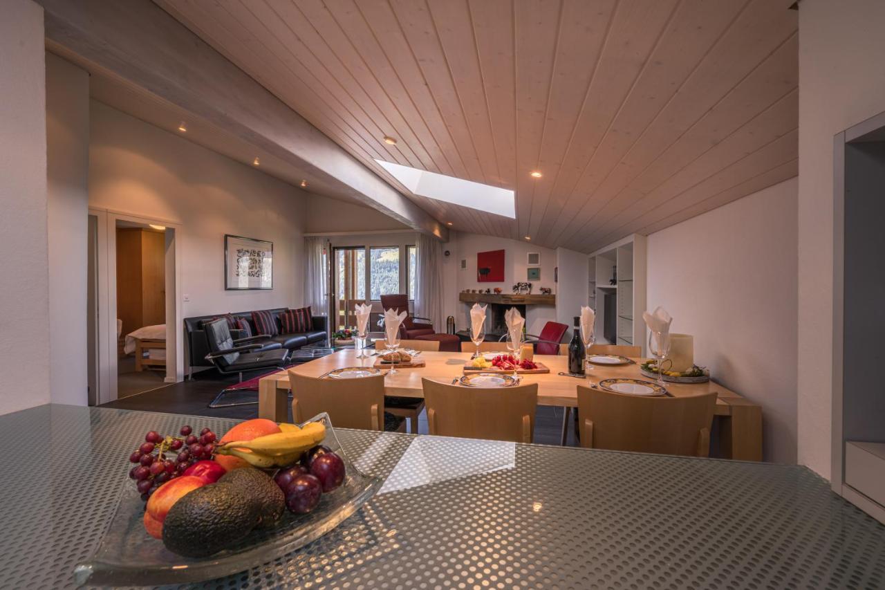 Chalet Primula Penthouse Wengen Exterior foto