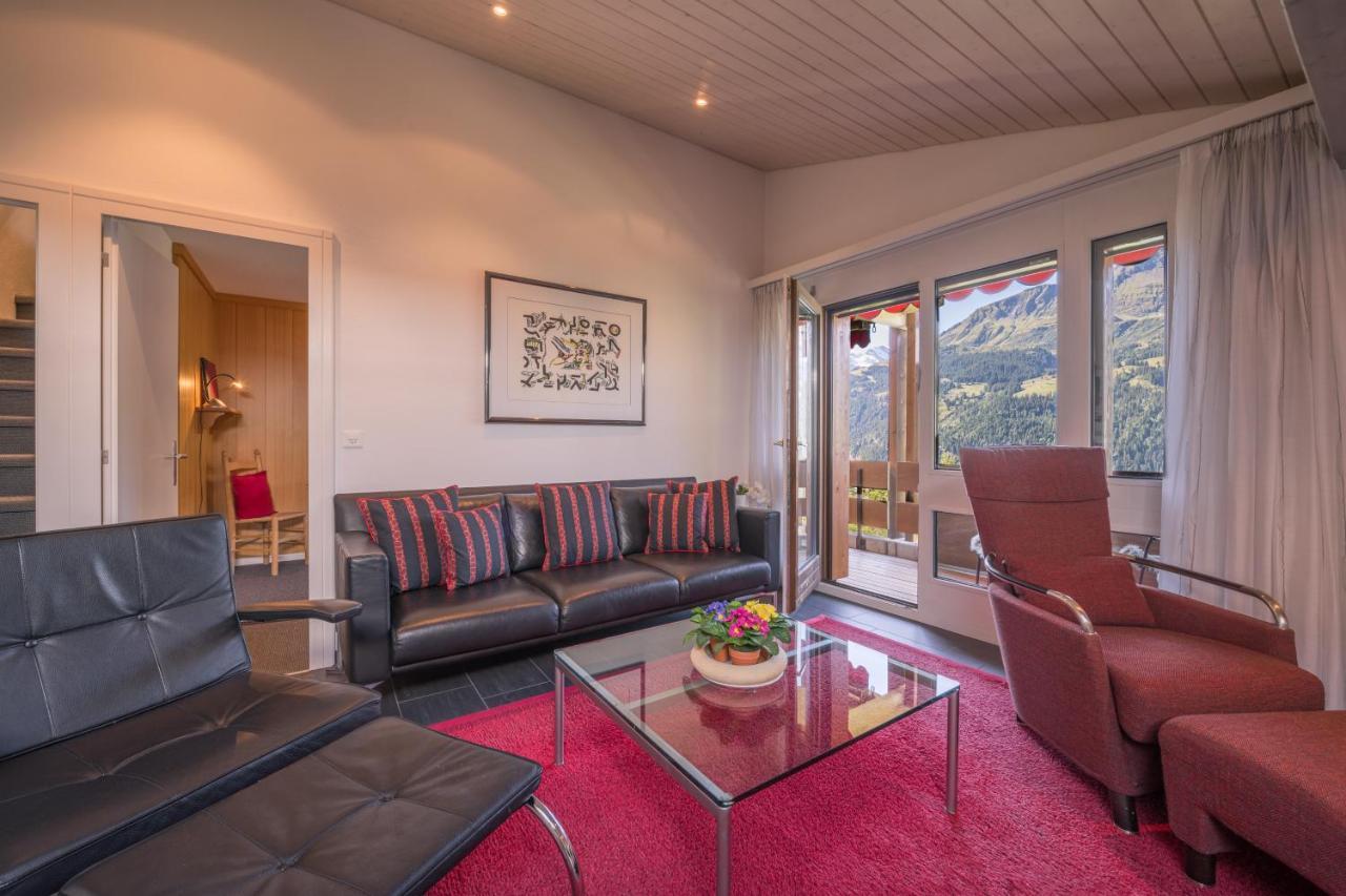 Chalet Primula Penthouse Wengen Exterior foto