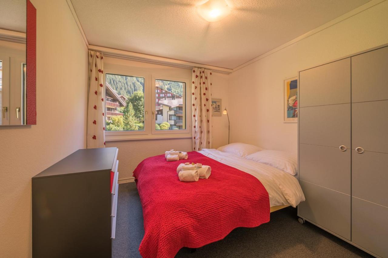 Chalet Primula Penthouse Wengen Exterior foto