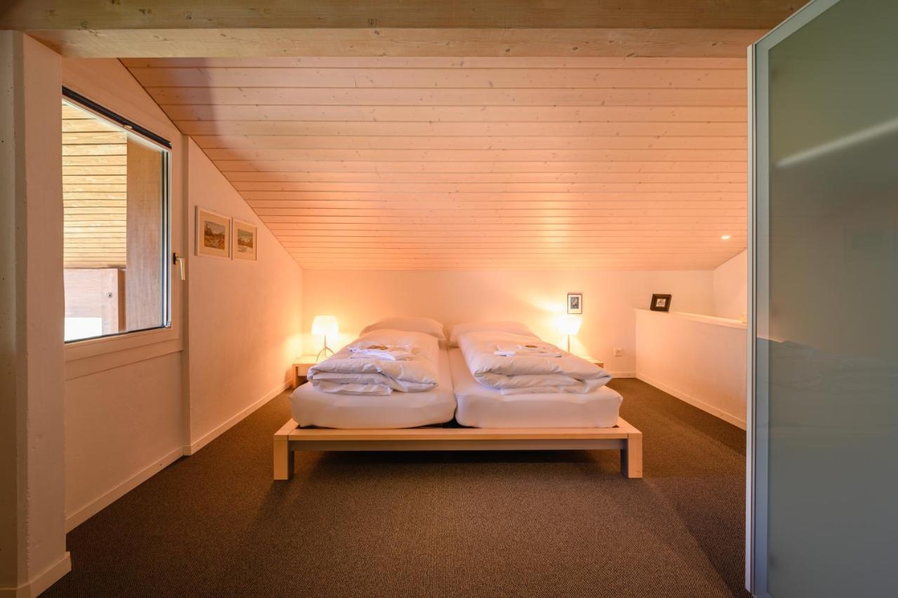 Chalet Primula Penthouse Wengen Exterior foto