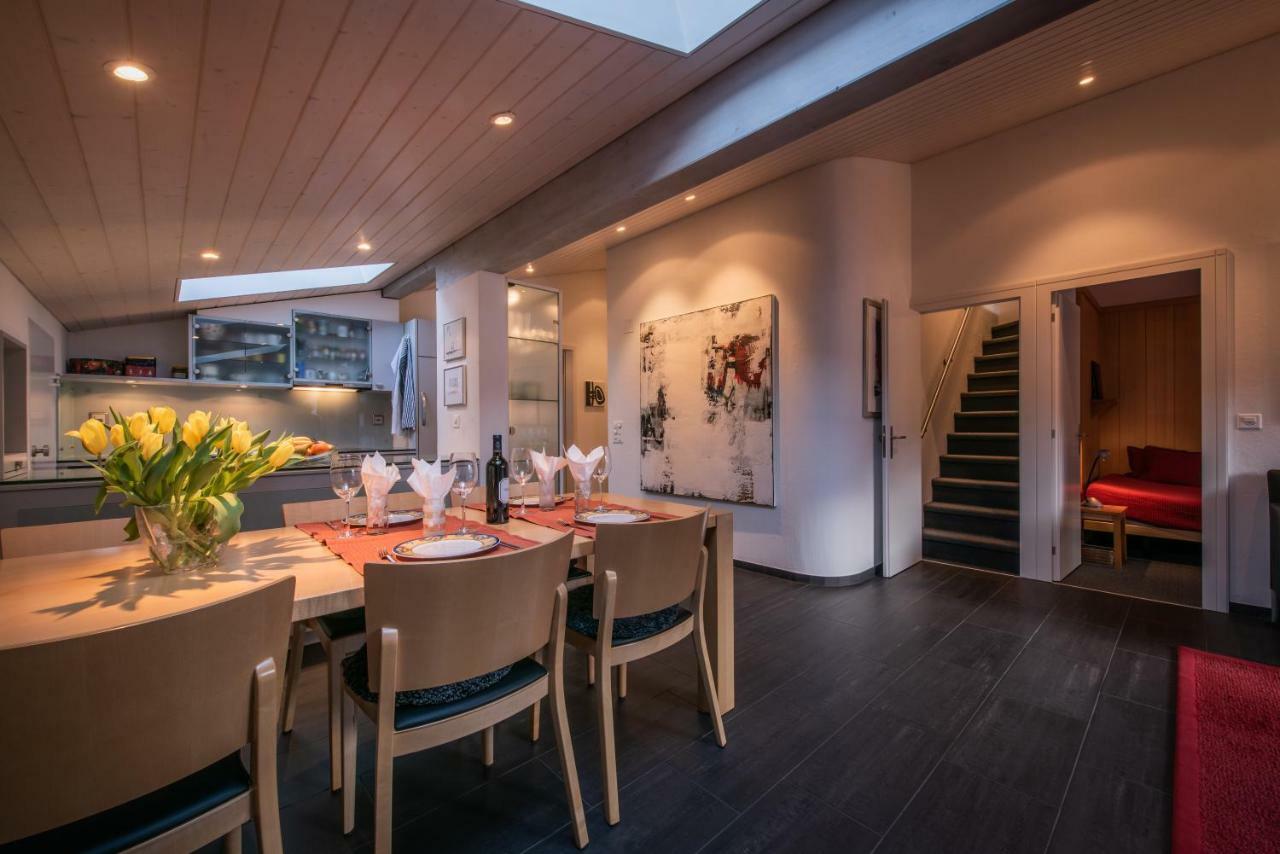 Chalet Primula Penthouse Wengen Exterior foto